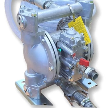 ペコペコポンプ(エアー式ダイアフラムポンプ) ステンレスカバー付 FSC藤原産業