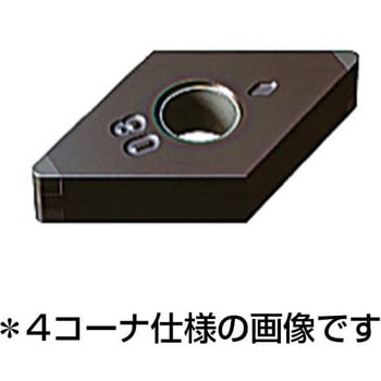 旋削用インサート 55°菱形ネガBFブレーカ付 CBN BC8110 三菱マテリアル