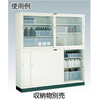 スチール製耐薬品保管庫 追加棚板 TRUSCO