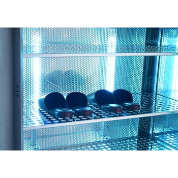 ステンレス製スリッパUV殺菌ロッカー TRUSCO