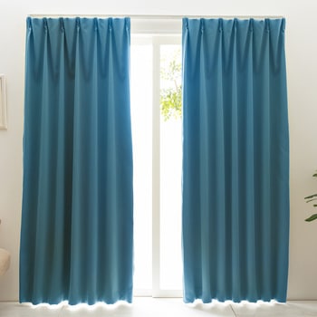 防炎・1級遮光(多色)ドレープカーテン ベルーイ ユニベール