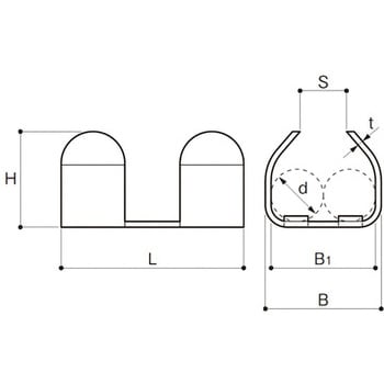 RP-9 ロープクランプ ステンレス 1個 ふじわら(AIOULE) 【通販モノタロウ】