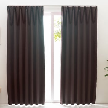 防炎・1級遮光(多色)ドレープカーテン ベルーイ ユニベール