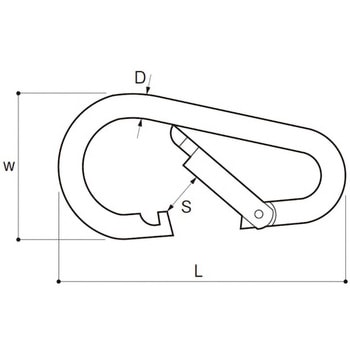 カラビナハーケンB型 - AIOULE(ふじわら)