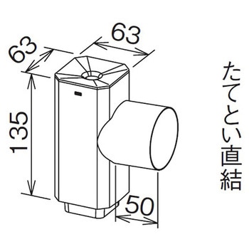 たてとい 瞬水 S15 角丸チーズふた付 Panasonic(パナソニック)