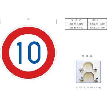 超大特価 緑十字 道路標識（構内用） 制限速度３０キロ 道路３２３