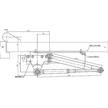 ドアクローザー 7000G1シリーズ パラレル型(ストップ付) NEW STAR(日本ドアーチェック製造)