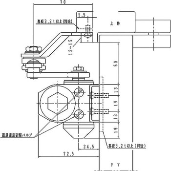 ドアクローザー 80シリーズ パラレル型(ストップ付) NEW STAR(日本ドアーチェック製造)