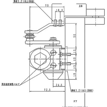 ドアクローザー 80シリーズ パラレル型(ストップなし) NEW STAR(日本ドアーチェック製造)