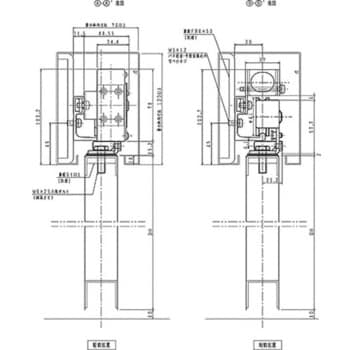 日本ドアーチエック製造 引戸クローザー R3型 NS3GATABR