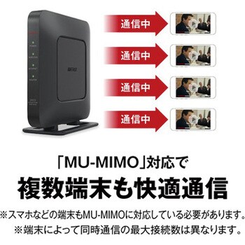 無線LAN親機 11ac/n/a/g/b 1733+800Mbps