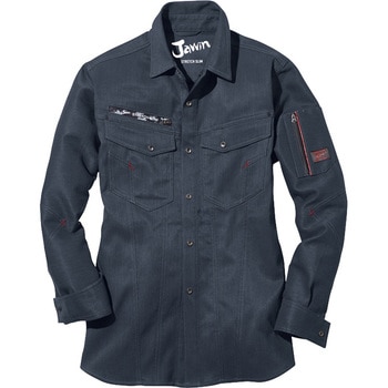 Jawin 長袖ストレッチシャツ 52804 自重堂