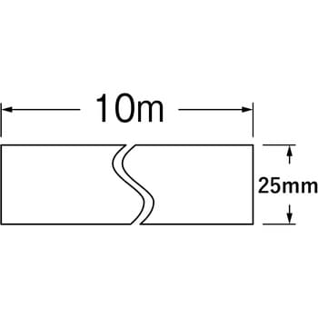 R5442-25 露出配管用UVカットテープ SANEI 長さ10m R5442-25 - 【通販