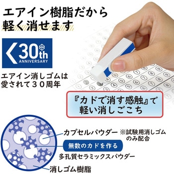 消ゴムエアイン試験&富士 PLUS(プラス)[文具]