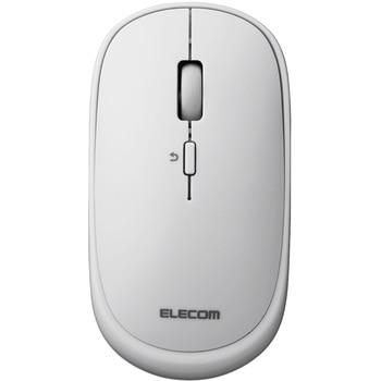 ワイヤレスマウス 無線 Bluetooth 4ボタン 薄型 ブルーLED モバイル 収納ポーチ付き 割り当て機能 エレコム