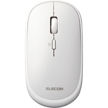 ワイヤレスマウス 無線 Bluetooth 4ボタン 薄型 ブルーLED モバイル 収納ポーチ付き 割り当て機能 エレコム
