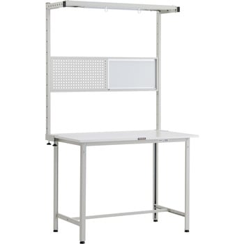 軽量立ち作業台(ツールハンガーオプションフルセット付)リノリューム張 TRUSCO