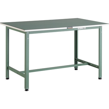軽量作業台”AE型”(ビニールマット張り) 座り作業用(高さ：742mm) TRUSCO