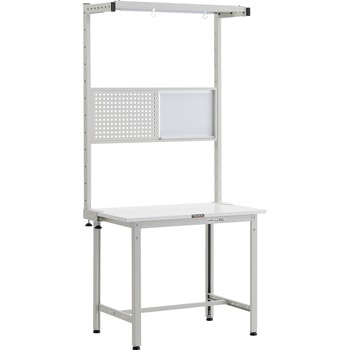 軽量作業台(ツールハンガーオプションフルセット付)ポリ化粧板 TRUSCO