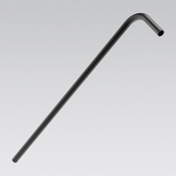 投光器・看板灯用アーム ブラケット 約90cm 黒 GOODGOODS(グッド・グッズ)