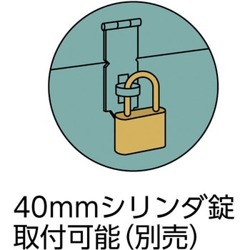 中型車載用ツールボックス(中皿なし) TRUSCO