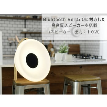 LED防水ランタンスピーカー Bluetooth対応 調色10段階 調光4段階 リモコン付