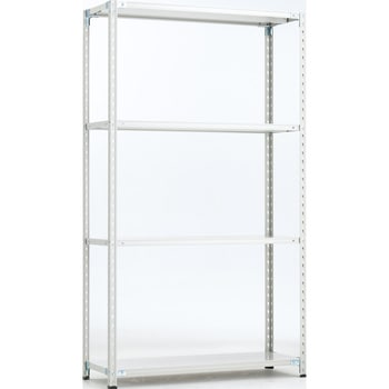 CB型セミボルトレス軽量棚 4段 高さ2100mm TRUSCO