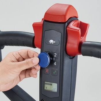 電動パレットトラック”E-TRA”(電動走行・電動昇降タイプ) TRUSCO