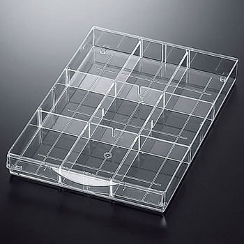 A4判プラスチック整理ケース用 A4浅型用縦仕切板 生興