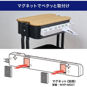耐雷スイッチ付タップ AC125V 15A 6個口 LEDランプ仕様 独立スイッチ 雷から接続機器を守る耐雷サージ付 ブレーカー内蔵 ELPA