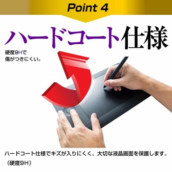液晶保護フィルム Artisul D16 / D16Pro 15.6インチ 液晶ペンタブレット対応 高硬度9H メディアフューチャー