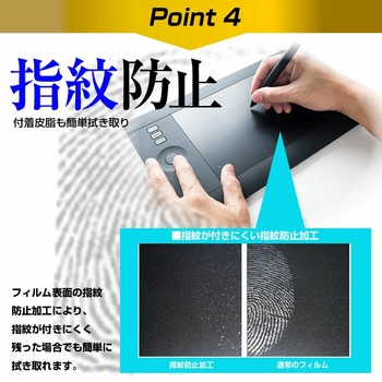 液晶保護フィルム ワコム One 13.3インチ 液晶ペンタブレット対応 高硬度9H ブルーライトカット反射防止 メディアフューチャー