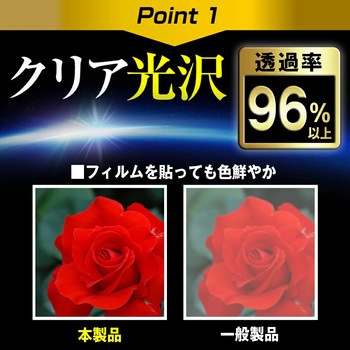 液晶保護フィルム FMV ESPRIMO FHシリーズ FH77/C2 23.8インチ対応 指紋防止 互換品 メディアカバーマーケット