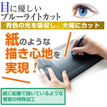 液晶保護フィルム UGEE U1200 11.9インチ 液晶ペンタブレット対応 ブルーライトカット メディアフューチャー