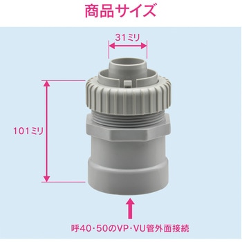 ガオナ 防臭アダプター 床下排水用 GAONA(ガオナ)