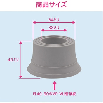 ガオナ 防臭エンド 床下排水用 GAONA(ガオナ)