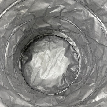 ジャンピング コイルバケット 70L 落ち葉 清掃 収集袋 折り畳み式 坂謙