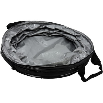 ジャンピング コイルバケット 70L 落ち葉 清掃 収集袋 折り畳み式 坂謙