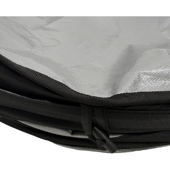 ジャンピング コイルバケット 70L 落ち葉 清掃 収集袋 折り畳み式 坂謙