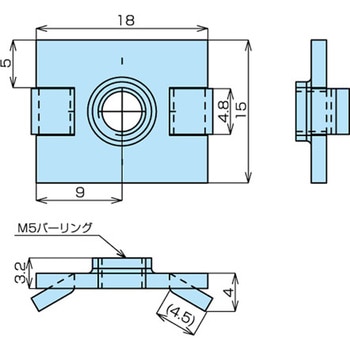 廻り止めナット カメダデンキ
