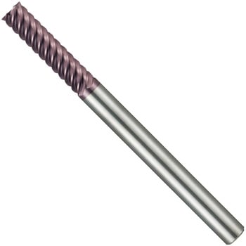 高硬度用多刃エンドミル ロングFIREコート - グーリング