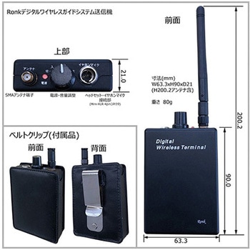 ワイヤレスガイドシステムセット Ronkジャパン