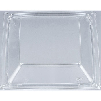 BFコモ角皿内 浅嵌合蓋 - シーピー化成