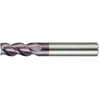 3枚刃エンドミル レギュラFIREコート グーリング