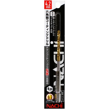 六角軸コーティングドリル BIGMAN
