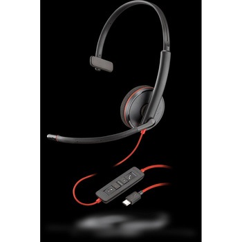 PPBKW-C3210UC Blackwire C3210(片耳タイプ、USB-C対応) 1個