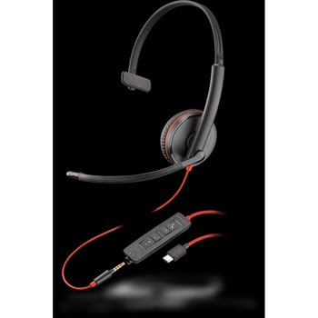 Blackwire C3215 片耳タイプ Usb C対応 Plantronics Usbヘッドホン 通販モノタロウ Ppbkw C3215uc