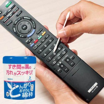 Tk とんがりおそうじ綿棒 アズマ工業 クリーンルーム用綿棒 通販モノタロウ 491178