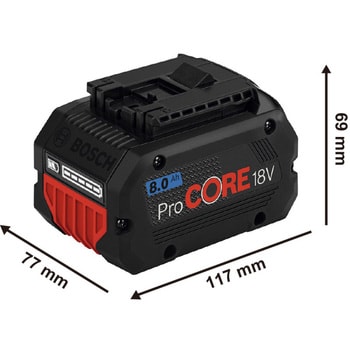 PROCORE18V48S 18VリチウムイオンProCOREバッテリー 1セット BOSCH