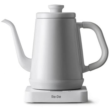Re-De Kettle 温度調節電気ケトル RD-K002ブラック 1L 電気ケトル Re・De Kettle リデケトル 温度調節 1L RD-K002 保温
